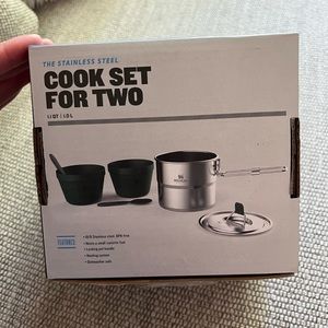 ADVENTURE STAINLESS STEEL COOK SET FOR TWO | 1.1 QT